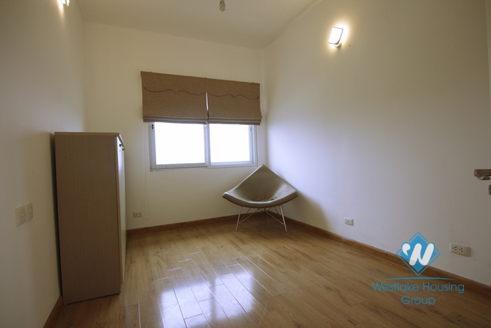 Unfurnished 4 bedrooms apartment for rent in E building, Ciputra, Hanoi 